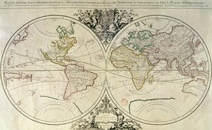 Geo-Hydrographic Mappamonde